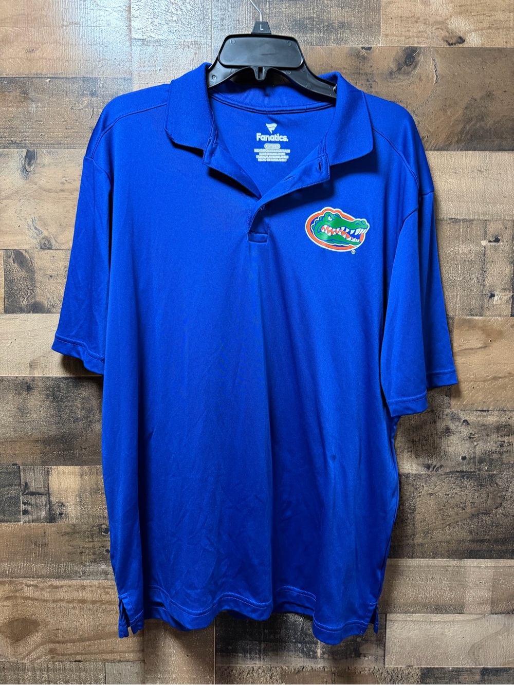 Florida Gators Fanatics Men’s XL Blue Polo Shirt NCAA Performance Golf